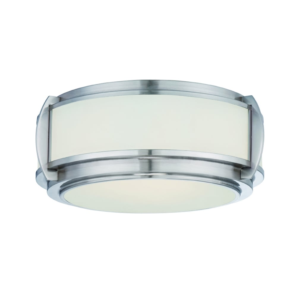 Wilkinson Brushed Nickel Flush Mount Light