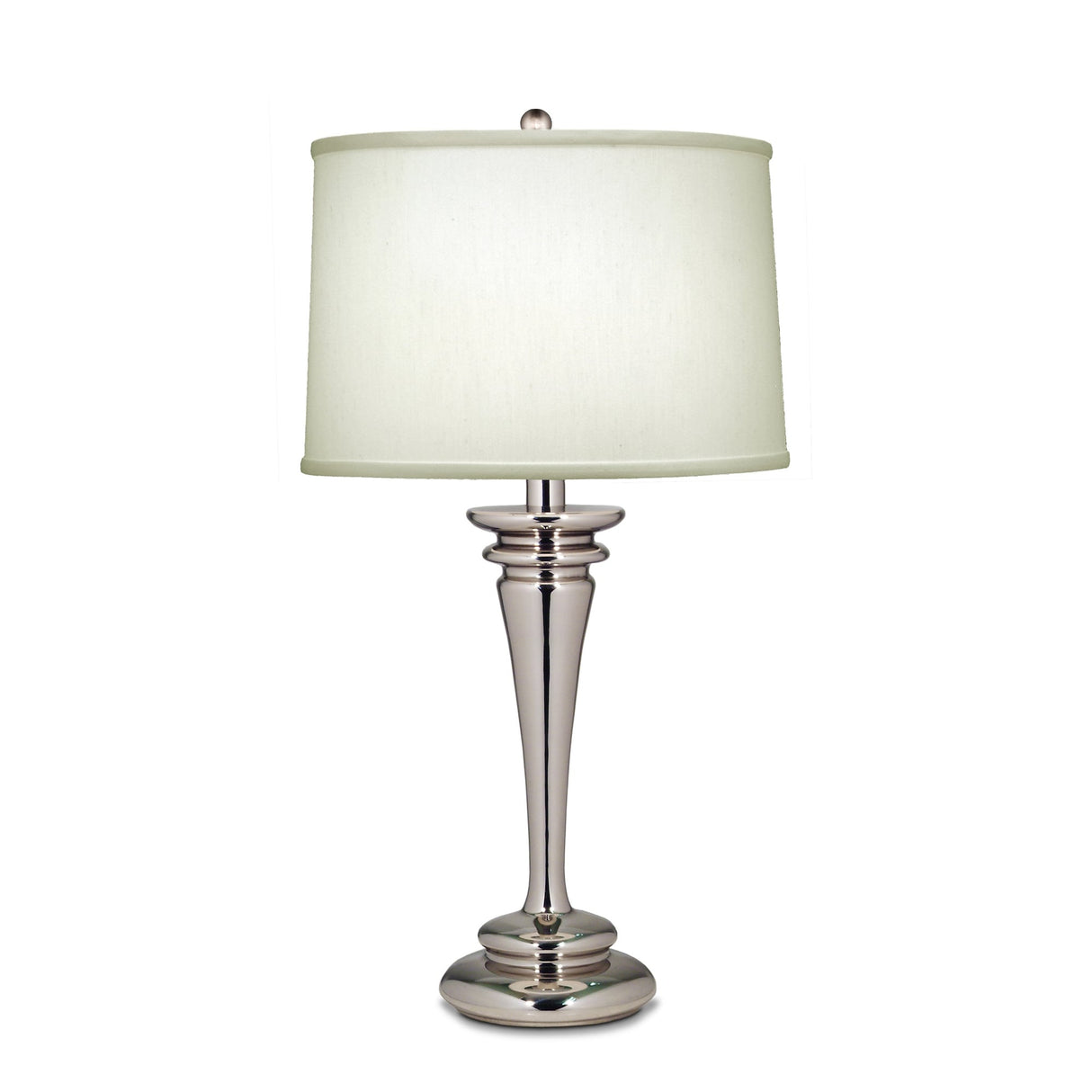 Brooklyn Elegance Polished Nickel Table Lamp