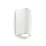 Keope Small White Twin Wall Sconce