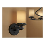 Elegant Crisol Antique Candle-Inspired Wall Sconce
