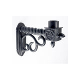 Elegant Victorian Wall Lantern with Copper Accents