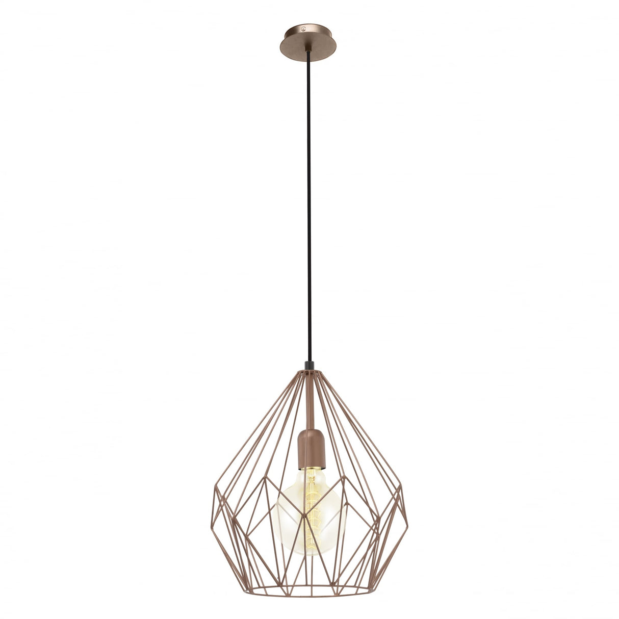 Carlton Copper Wire Sphere Pendant Light