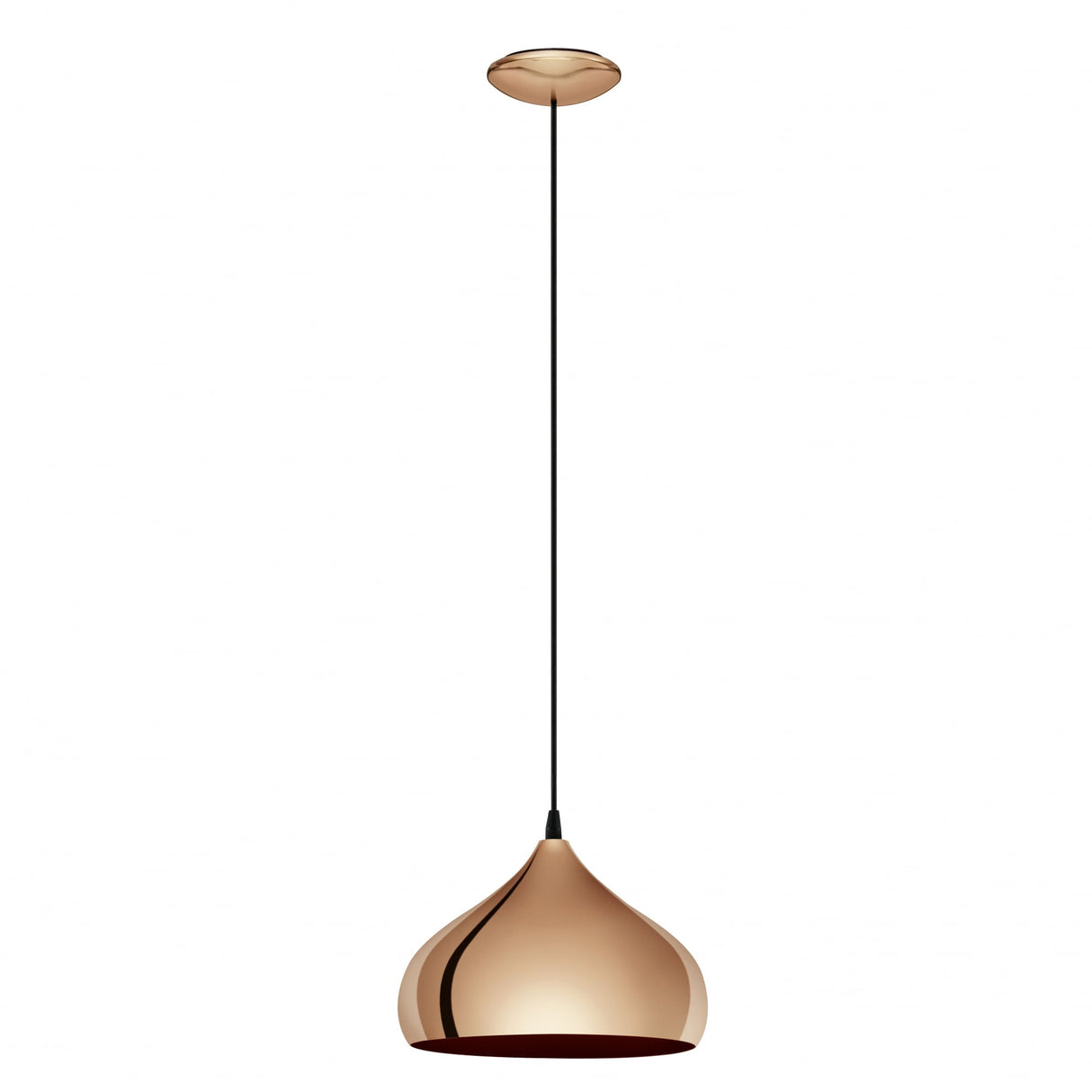 Elegant Copper Kitchen Ceiling Pendant Light Fixture