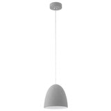 Pratella Grey Ceramic Single Pendant Light
