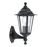 Laterna Outdoor Wall Sconce - Black Elegance