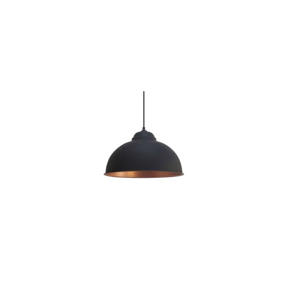 Elegant Black Copper Ceiling Pendant Light - Truro Series
