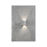 White Modena LED Wall Light with Up Down Illumination