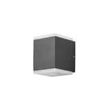 Sleek Monza Grey LED Wall Light – Dual Beam Illumination