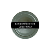 Sage Green Industrial Cage Ceiling Light with Chrome Lampholder