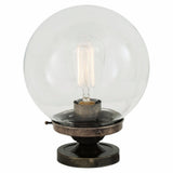 Riad Antique Brass 20cm Globe Ceiling Light Fixture