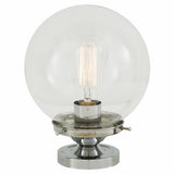 Riad Antique Brass 20cm Globe Ceiling Light Fixture