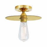 Kigoma Vintage Brass Ceiling Light Fixture