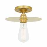 Kigoma Vintage Brass Ceiling Light Fixture