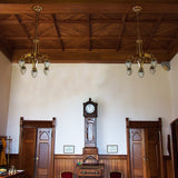 Killarney 5-Light Grand Chandelier in Antique Brass