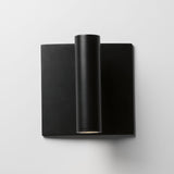 Sleek Modern Black LED Wall Reading Light with On-Off Switch