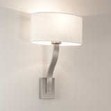 Sofia Wall Light in Matte Nickel Finish