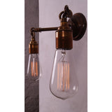 Arrigo Dual Arm Industrial Wall Sconce