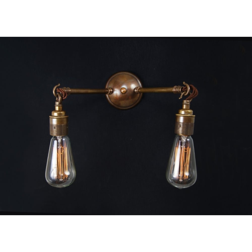 Arrigo Dual Arm Industrial Wall Sconce
