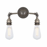 Arrigo Dual Arm Industrial Wall Sconce