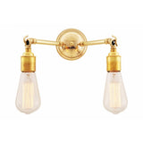Arrigo Dual Arm Industrial Wall Sconce