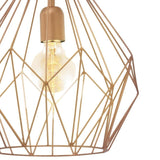 Carlton Copper Wire Sphere Pendant Light