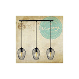 Vintage Black Cage Dome Ceiling Pendant Light