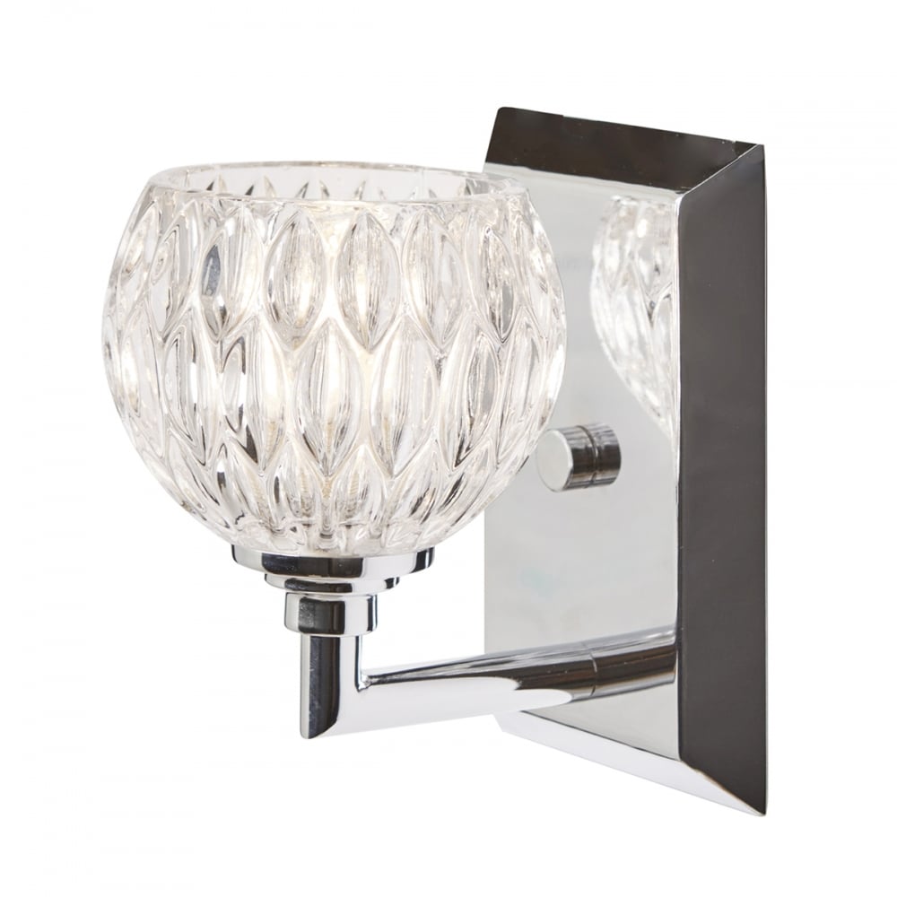 Serena Polished Chrome G9 Bathroom Wall Light
