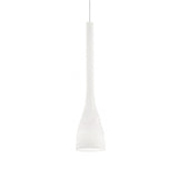Elegant Champagne Flute Pendant Light in White
