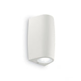 Keope Small White Twin Wall Sconce