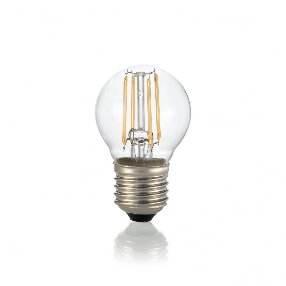 Classic Transparent Sphere Light Bulb E27 4W 3000K