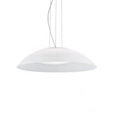 Lena Trio Globe Pendant Light in Matte White