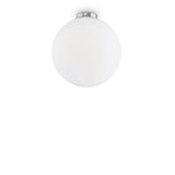40cm Globe Mapa Modern White Wall Light