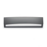 Contemporary Anthracite Twin Outdoor Wall Sconce