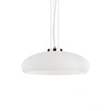 Aria Contemporary Pebble Gloss Ceiling Pendant Light, 50cm