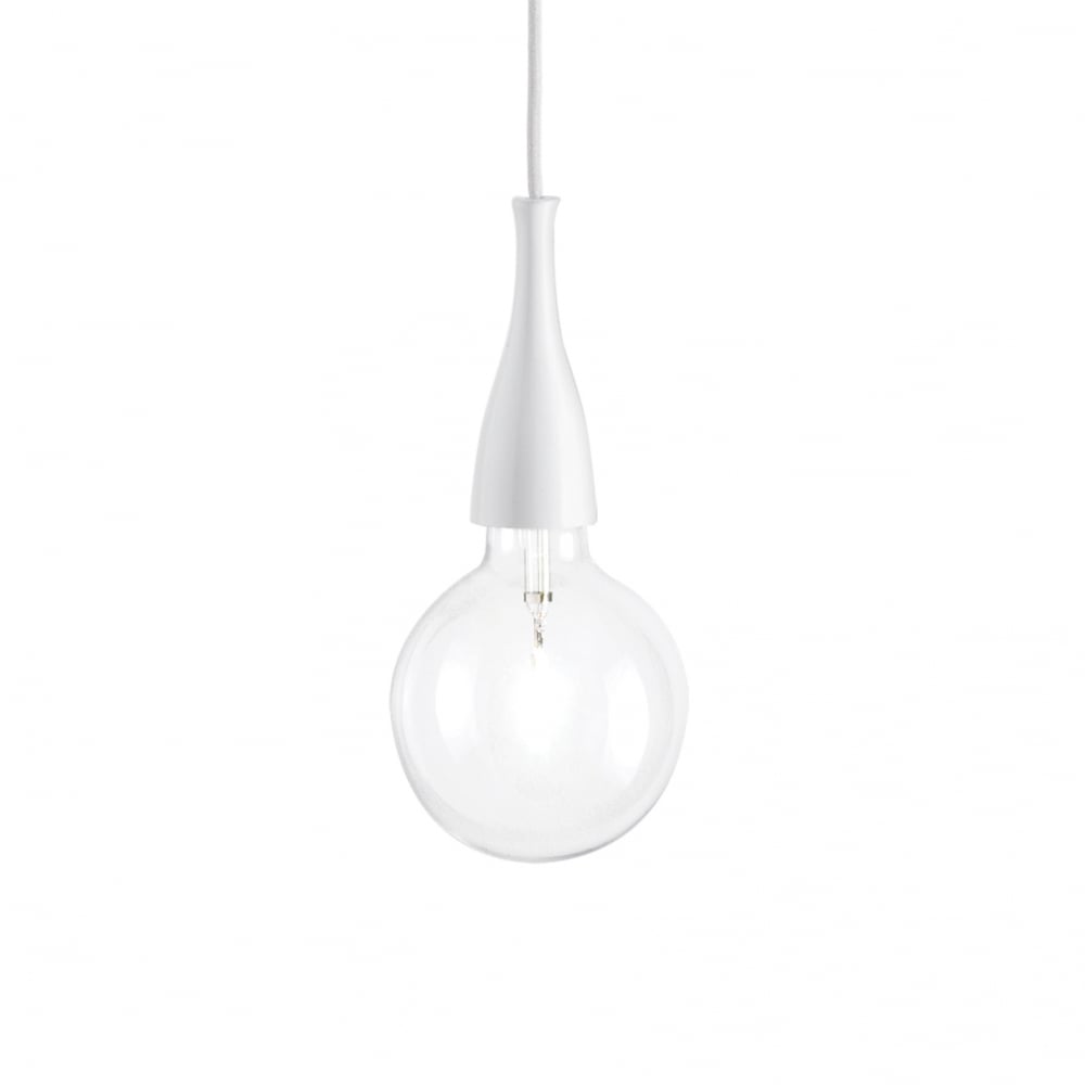 Contemporary White Pendant Light - Minimalist Design