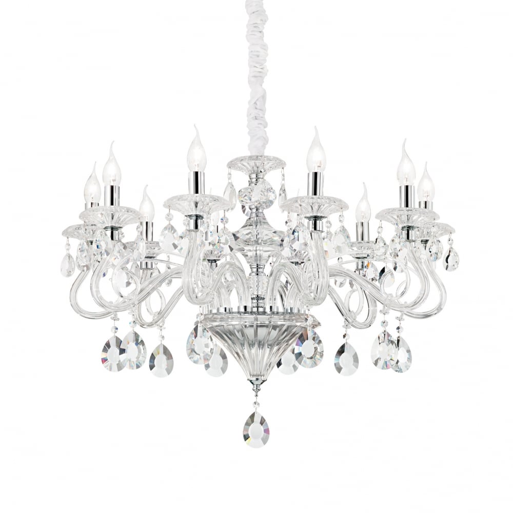 Negresco 10-Light Classic Pendant Chandelier