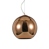 Copper Eclipse Modern Pendant Light D40