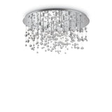 Neve Modern Chrome 15-Bulb Statement Ceiling Fixture