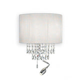 Classic Opera LED Wall Light with White Shade