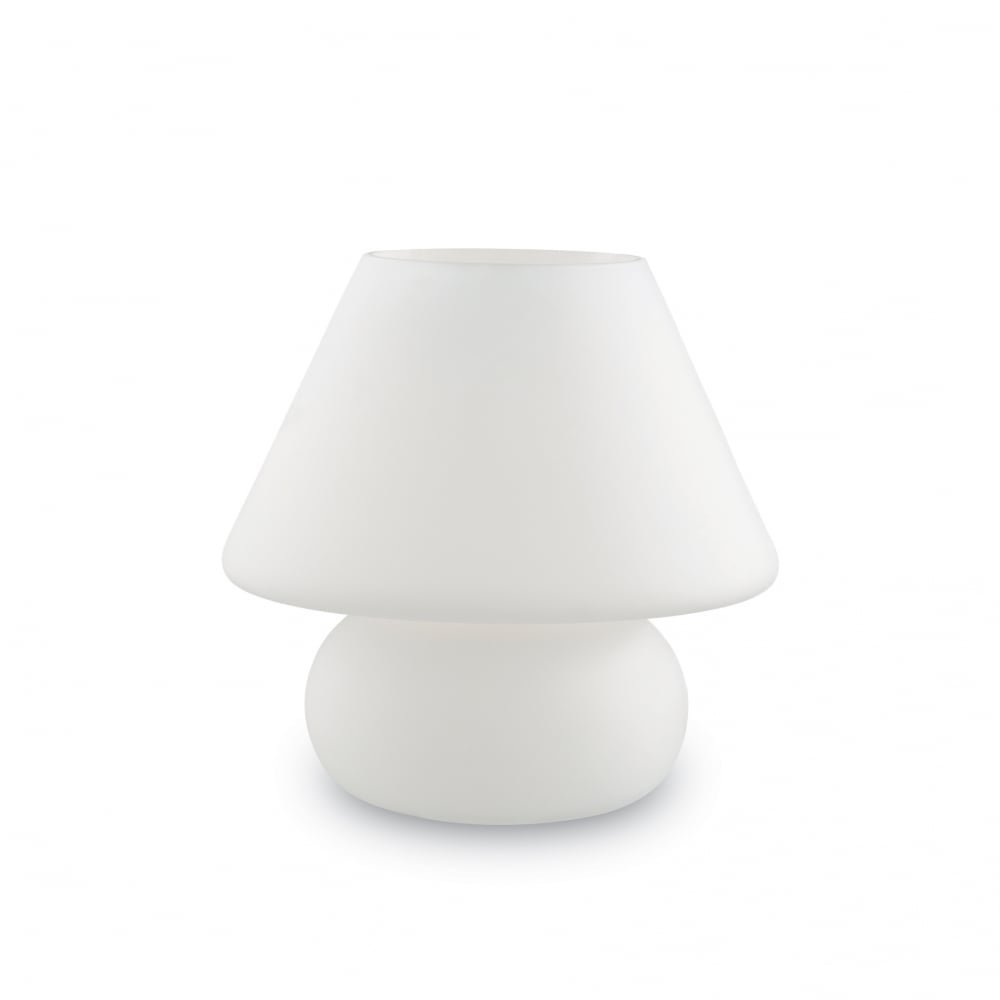 Elegant Prato Modern White Table Lamp