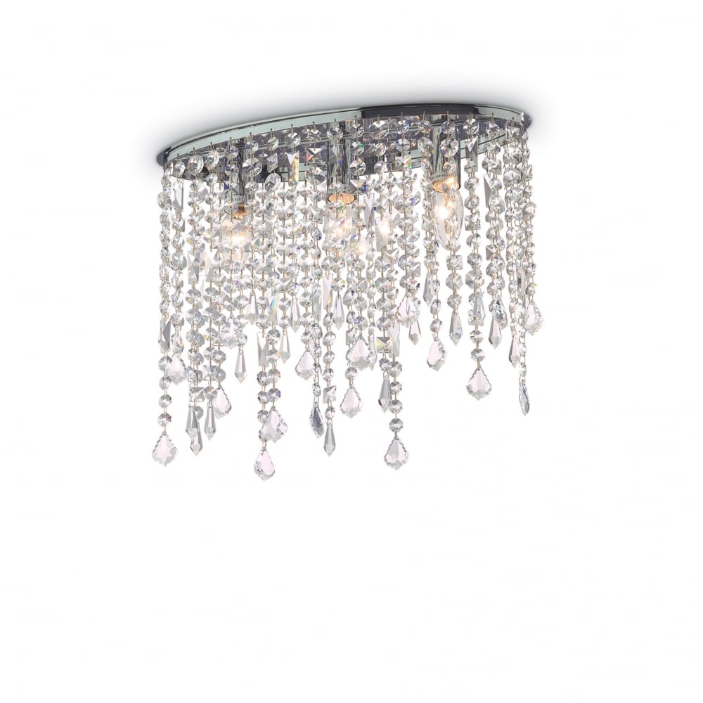 Clear Rain Modern Triple Spotlight Fixture