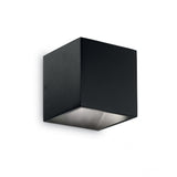Modern Rubik Cube Wall Light in Matte Black