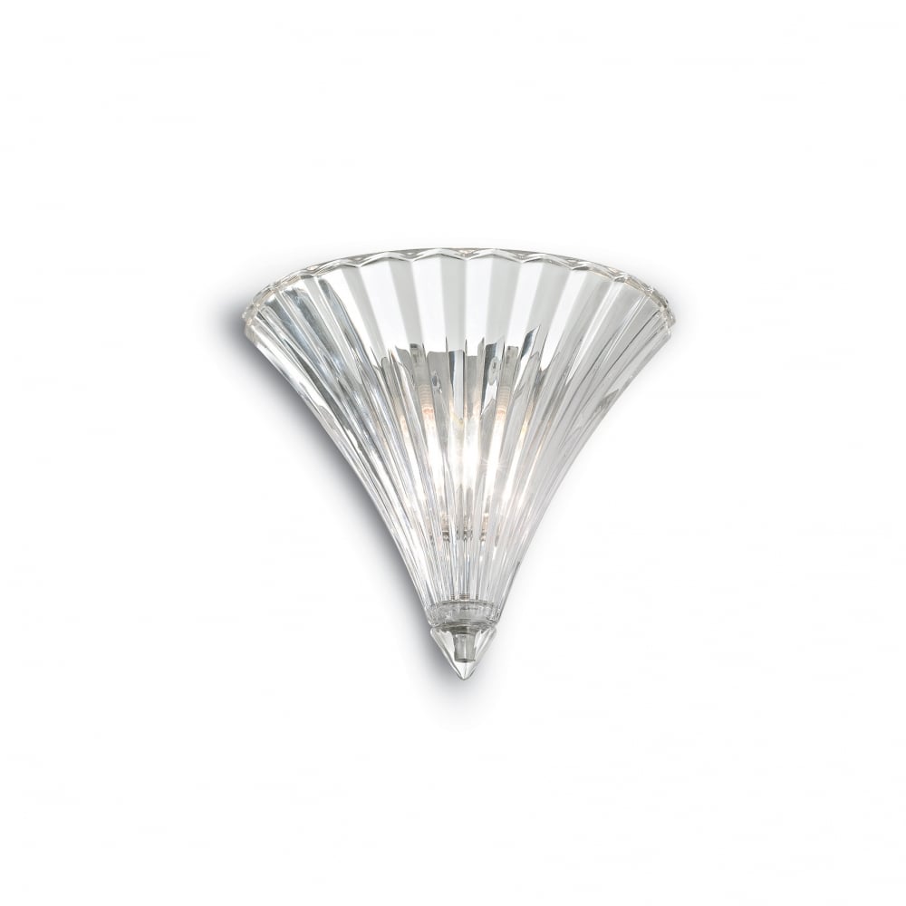 Classic Santa Wall Sconce - Small Transparent