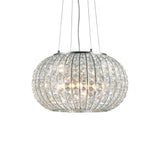 Luminous Calypso Crystal Sphere Chandelier 5-Bulb 42cm