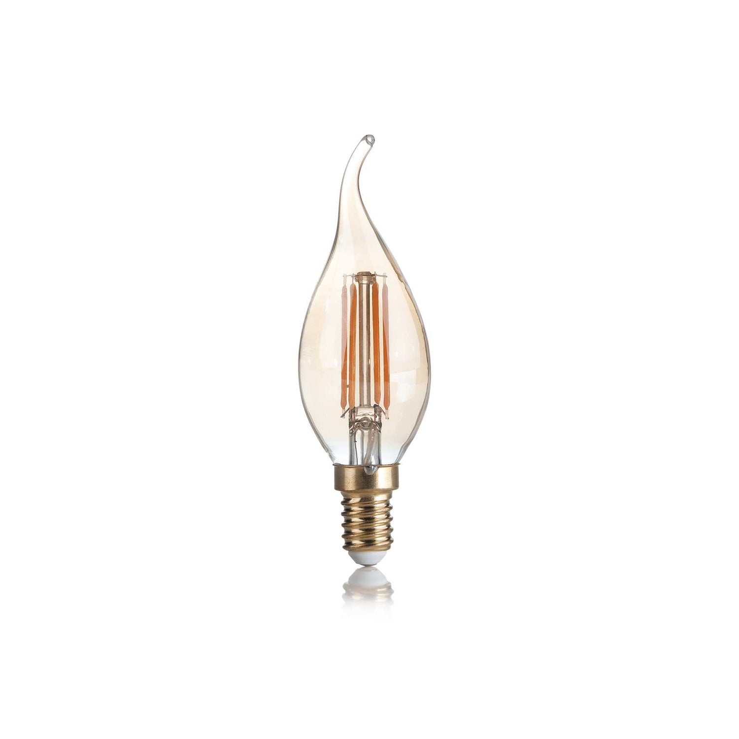 Vintage E14 35W Curved Flame Bulb