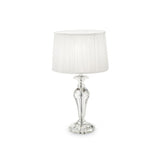 Classic Elegance: Kate 2 Round Crystal Table Lamp
