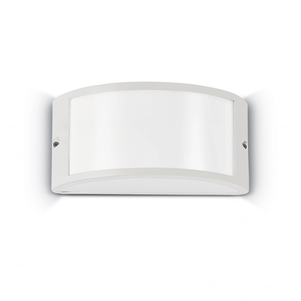 Modern Elegance: Rex 1 White Wall Light