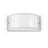 Modern Elegance: Rex 1 White Wall Light