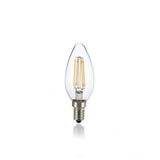 Oliva Transparent E14 LED Bulb 4W 4000K