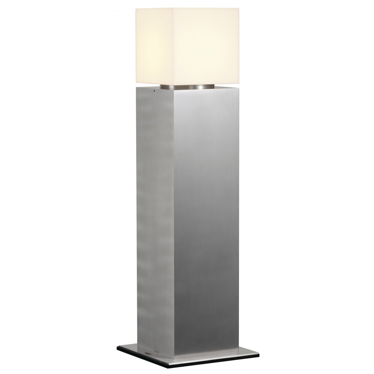 Modern Outdoor Stainless Steel Bollard Light, E27, 60cm Height, IP44, Max 20W